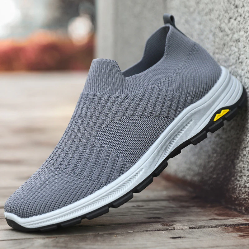 Damen Atmungsaktive Slip-On Sneakers mit elastischem Strick-Obermaterial Heidi Mode - Image 6