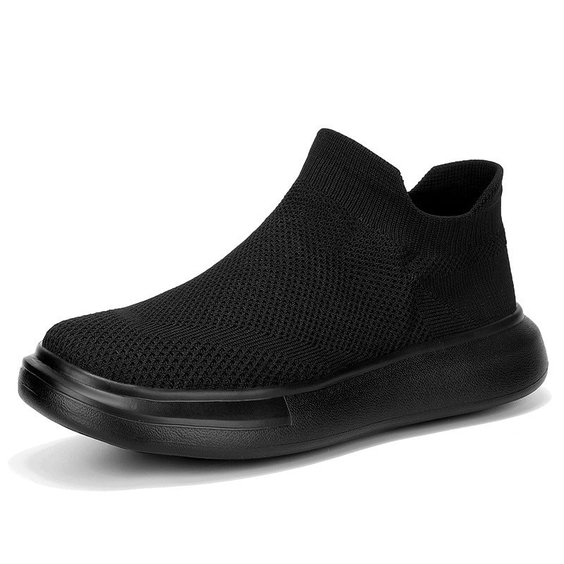 Damen Atmungsaktive Slip-On Sneakers mit elastischem Strickdesign Heidi Mode - Image 3