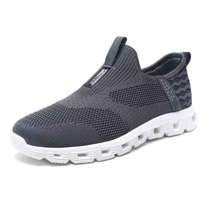 Damen Atmungsaktive Slip-On Sneakers mit elastischem Strickoberteil und rutschfester Sohle Heidi Mode - Image 5