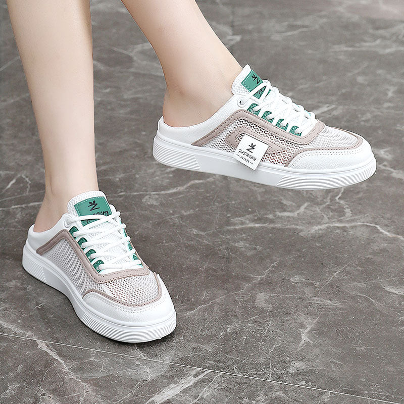 Damen Atmungsaktive Slip-On Sneakers mit elegantem Mesh-Design Heidi Mode - Image 4