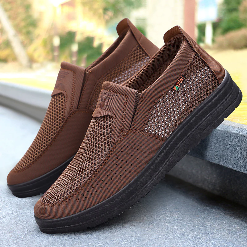 Damen Atmungsaktive Slip-On Sneakers mit ergonomischer Unterstützung Heidi Mode - Image 3