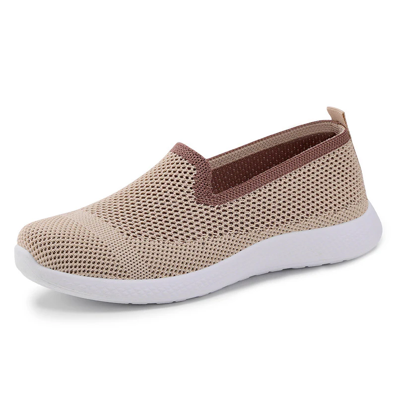 Damen Atmungsaktive Slip-On Sneakers mit flexiblem Mesh-Obermaterial Heidi Mode - Image 4