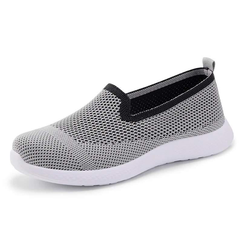 Damen Atmungsaktive Slip-On Sneakers mit flexiblem Mesh-Obermaterial Heidi Mode - Image 6