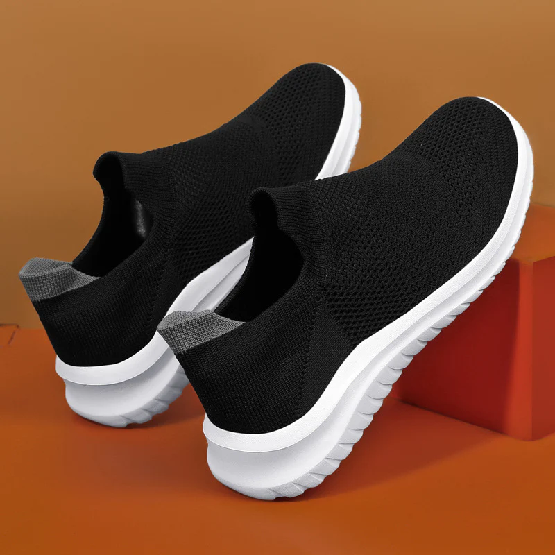 Damen Atmungsaktive Slip-On Sneakers mit flexiblem Obermaterial Heidi Mode - Image 3