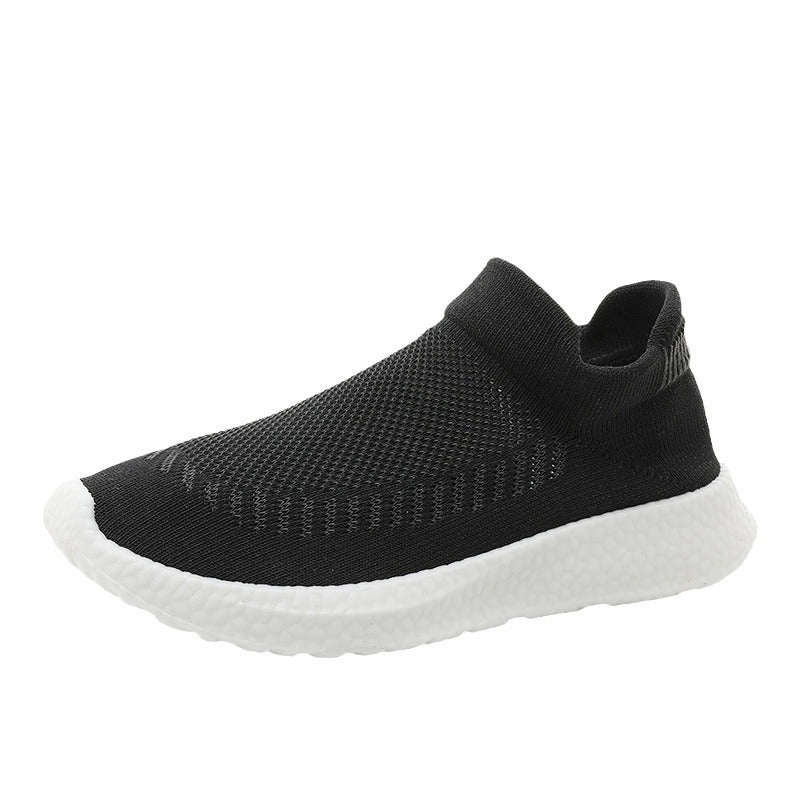 Damen atmungsaktive Slip-On Sneakers mit flexiblem Strick-Obermaterial Heidi Mode - Image 5