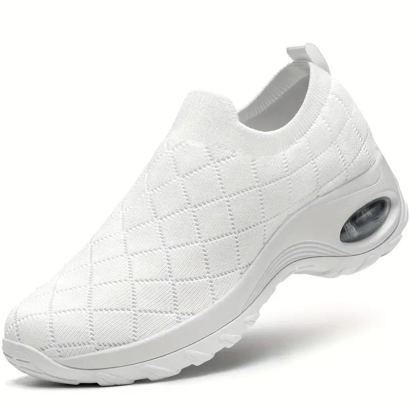 Damen Atmungsaktive Slip-On Sneakers mit flexibler Dämpfungstechnologie Heidi Mode - Image 10
