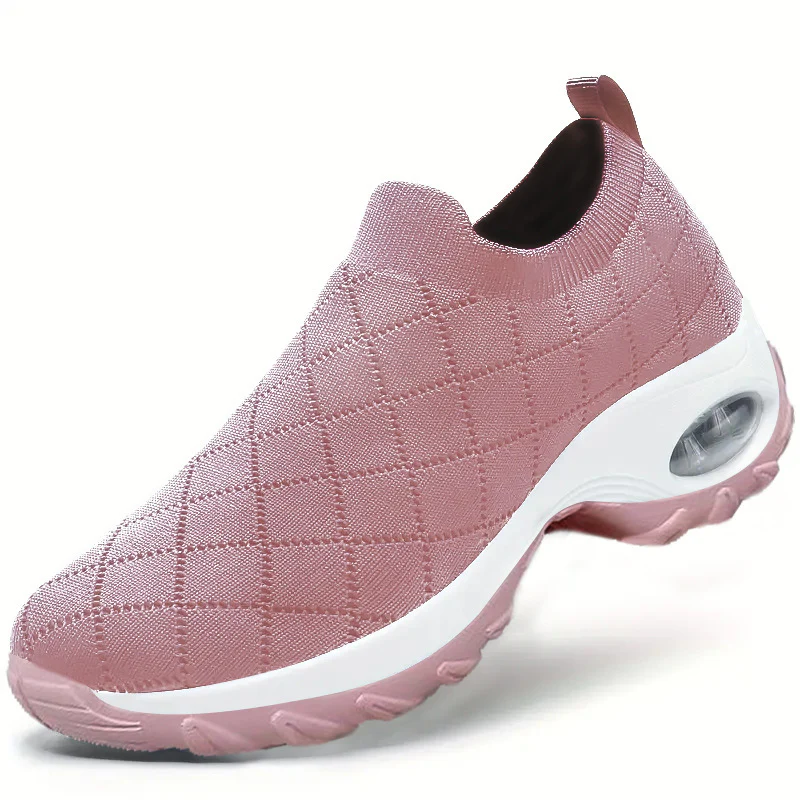 Damen Atmungsaktive Slip-On Sneakers mit flexibler Dämpfungstechnologie Heidi Mode - Image 6