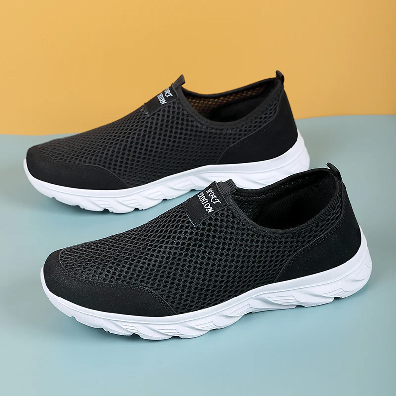 Damen Atmungsaktive Slip-On Sneakers mit flexibler Sohle Heidi Mode - Image 2