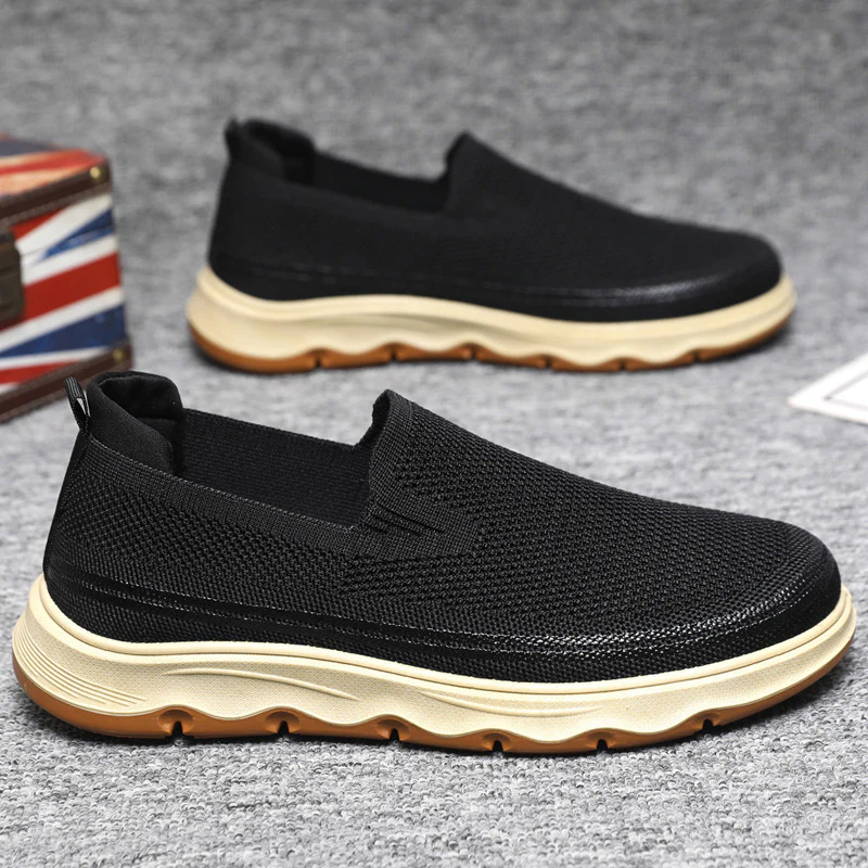 Damen Atmungsaktive Slip-On Sneakers mit gepolsterter Sohle Heidi Mode - Image 3
