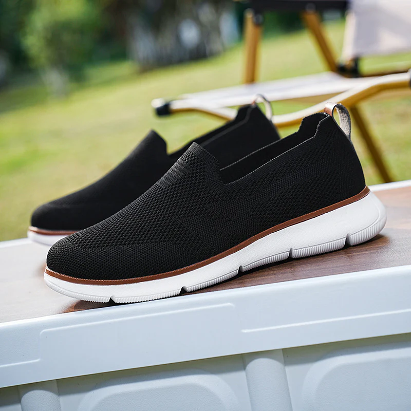 Damen Atmungsaktive Slip-On Sneakers mit rutschfester Sohle Heidi Mode - Image 5