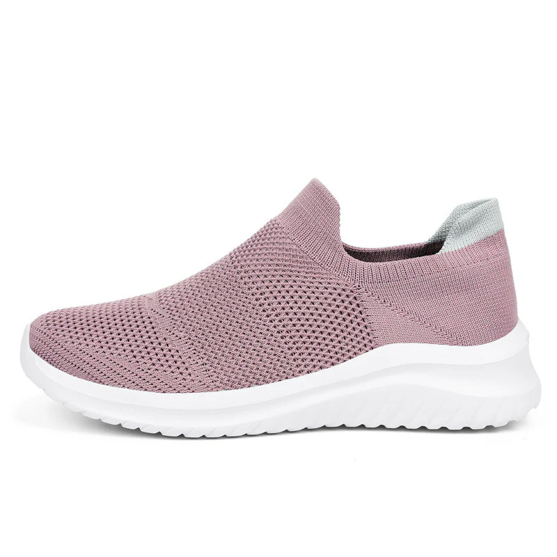 Damen Atmungsaktive Slip-On Sport Sneakers mit elastischem Tragegefühl Heidi Mode - Image 2