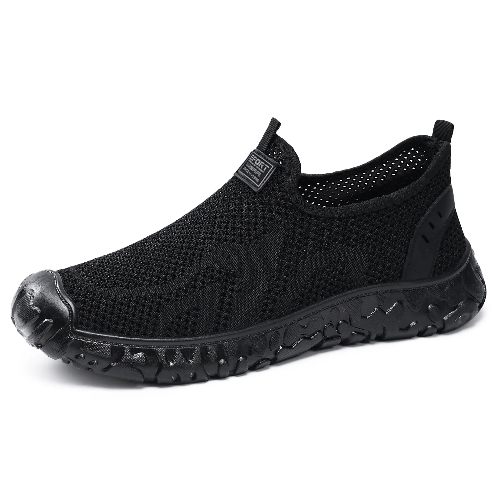 Damen Atmungsaktive Slip-On Sport Sneakers mit flexiblem Mesh-Obermaterial Heidi Mode - Image 7