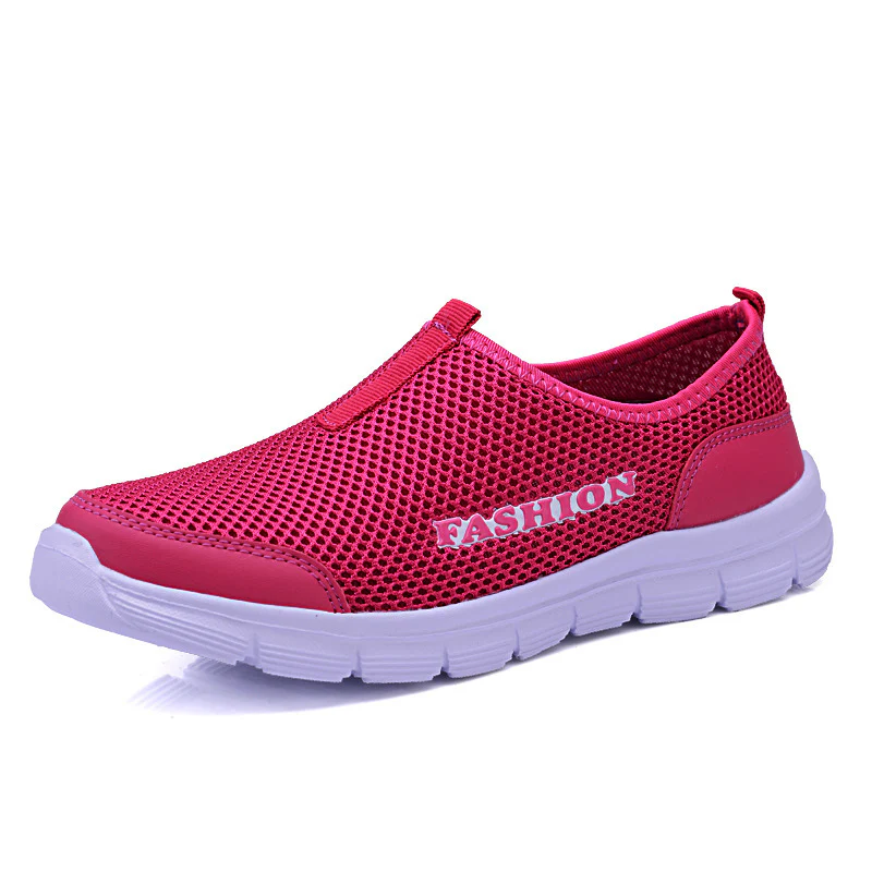 Damen Atmungsaktive Slip-On Sport Sneakers mit rutschfester Sohle Heidi Mode - Image 3
