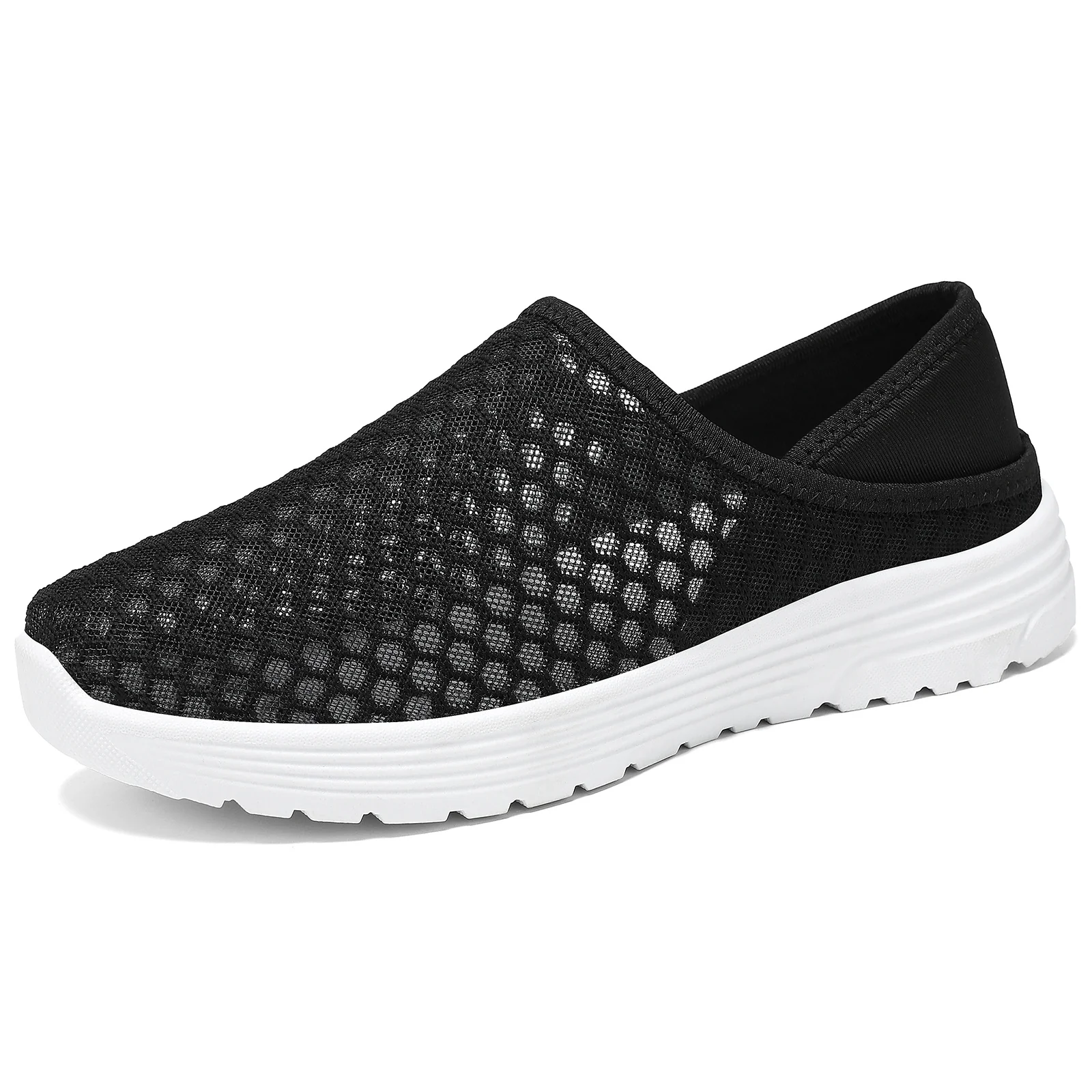 Damen Atmungsaktive Slip-On Sportschuhe mit flexiblem Mesh-Obermaterial Heidi Mode - Image 6