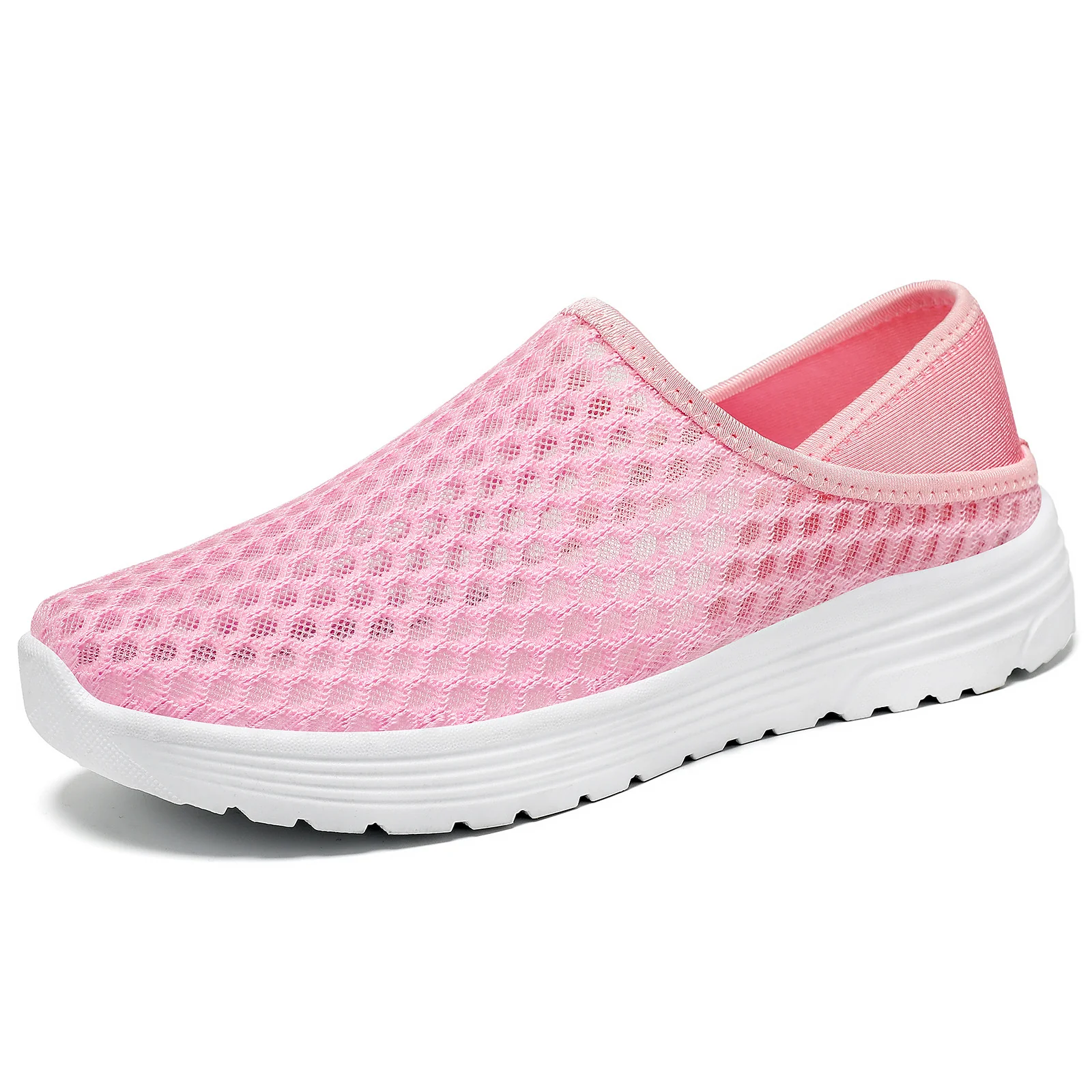 Damen Atmungsaktive Slip-On Sportschuhe mit flexiblem Mesh-Obermaterial Heidi Mode - Image 8
