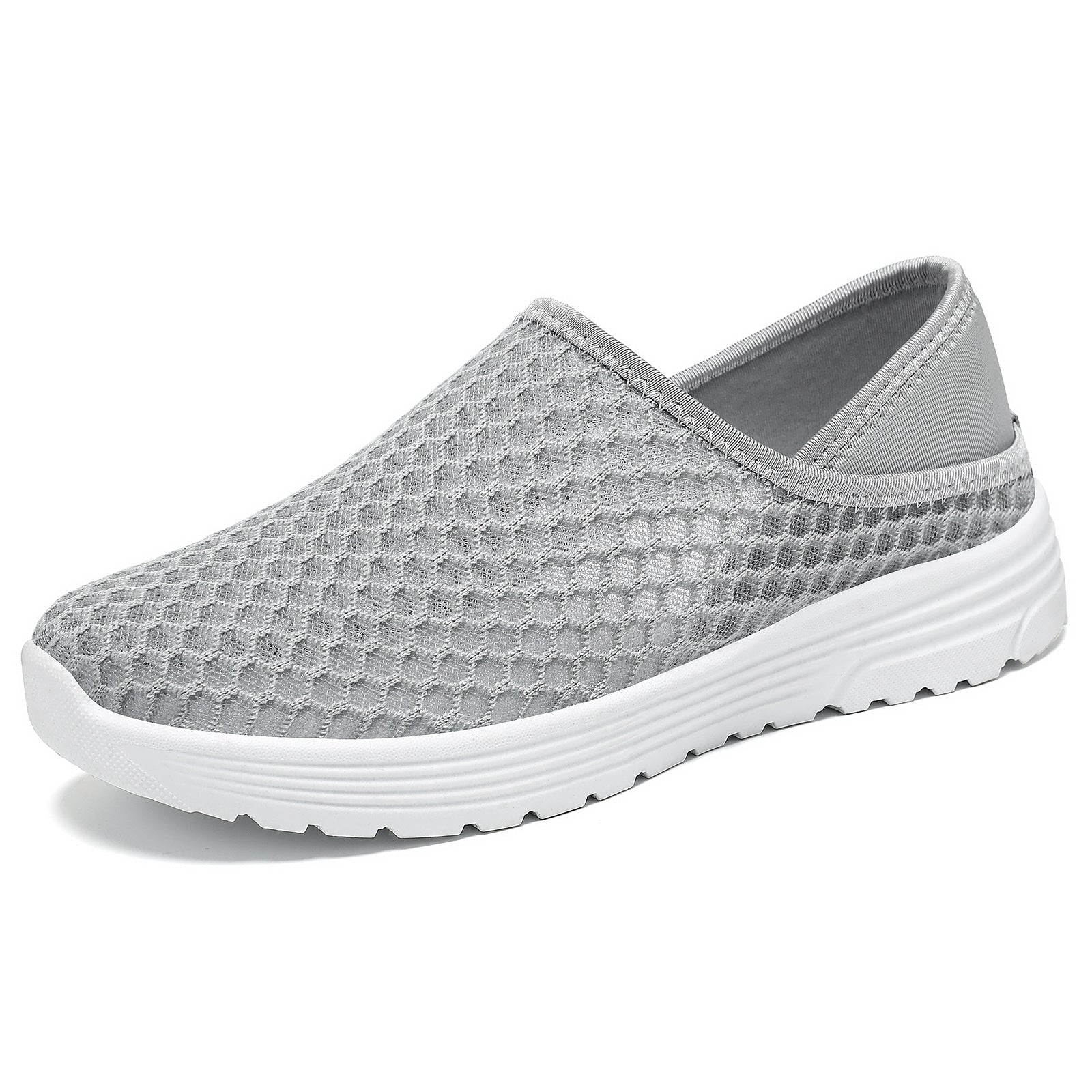 Damen Atmungsaktive Slip-On Sportschuhe mit flexiblem Mesh-Obermaterial Heidi Mode - Image 9