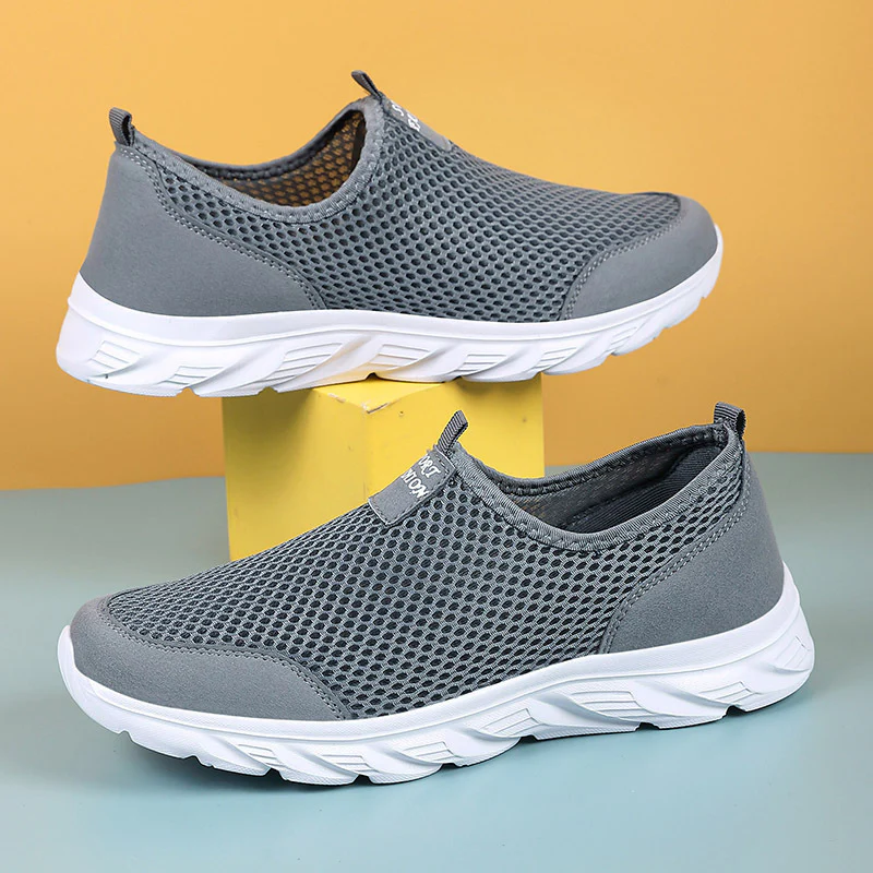 Damen Atmungsaktive Slip-On Sportschuhe mit flexiblem Sohlenaufbau Heidi Mode - Image 6