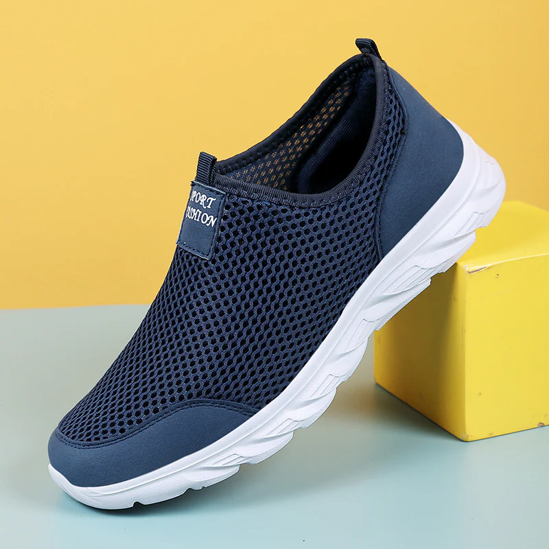 Damen Atmungsaktive Slip-On Sportschuhe mit flexiblem Sohlenaufbau Heidi Mode - Image 7