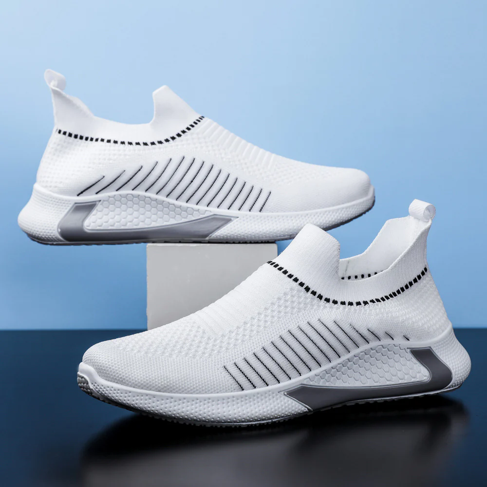 Damen Atmungsaktive Slip-On Sportschuhe mit flexibler Sohle Heidi Mode - Image 2