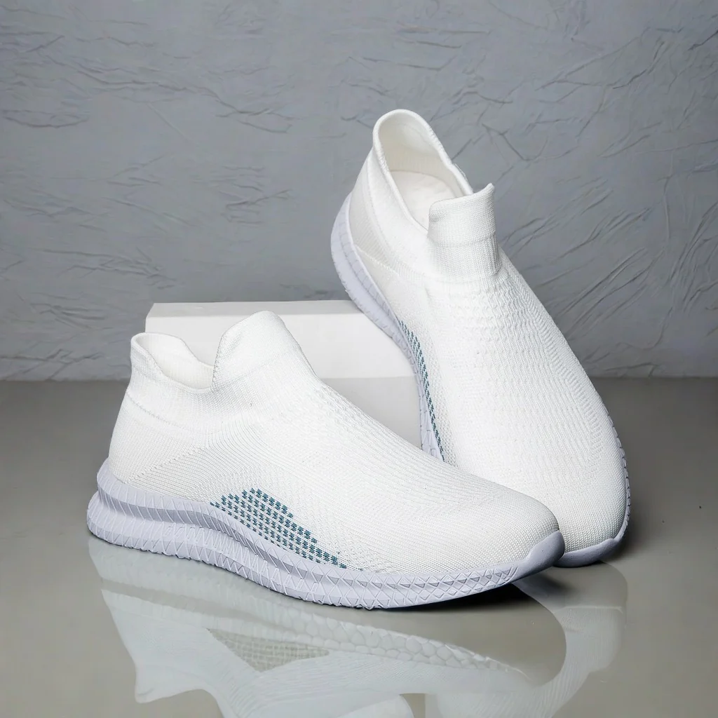 Damen Atmungsaktive Sneaker mit elastischem Schaft Heidi Mode - Image 3
