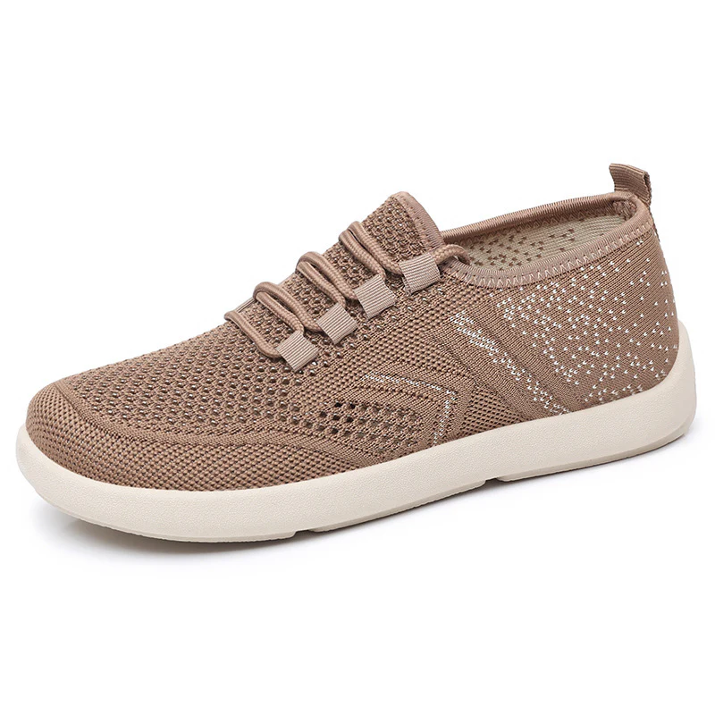 Damen Atmungsaktive Sneaker mit elastischen Schnürsenkeln Heidi Mode - Image 5