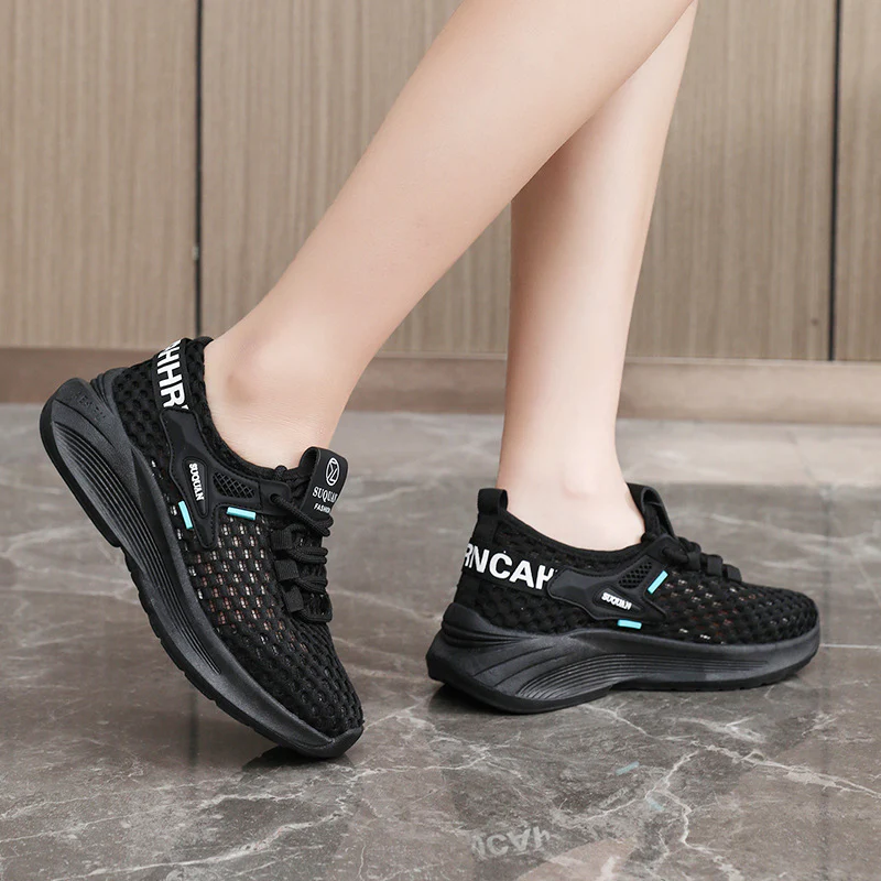 Damen atmungsaktive Sneaker mit rutschfester Sohle und innovativer Dämpfungstechnologie Heidi Mode - Image 3
