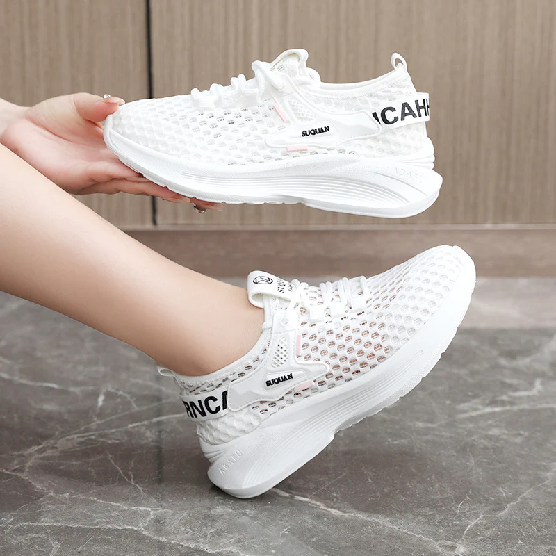 Damen atmungsaktive Sneaker mit rutschfester Sohle und innovativer Dämpfungstechnologie Heidi Mode - Image 4