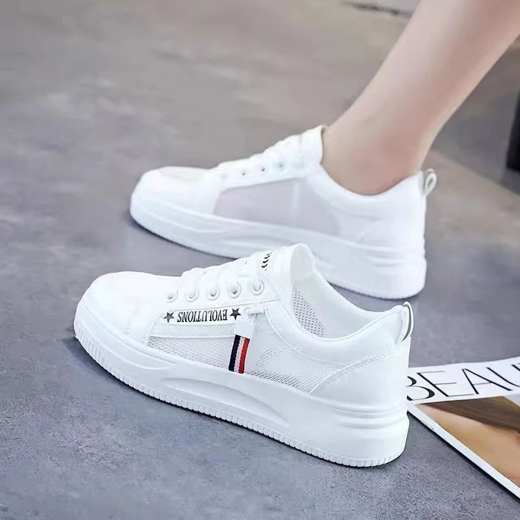 Damen Atmungsaktive Sneakers mit elastischem Schnürsystem Heidi Mode - Image 3