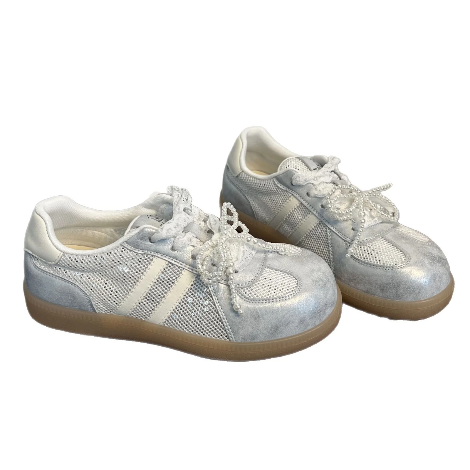 Damen Atmungsaktive Sneakers mit eleganten Details Heidi Mode - Image 5