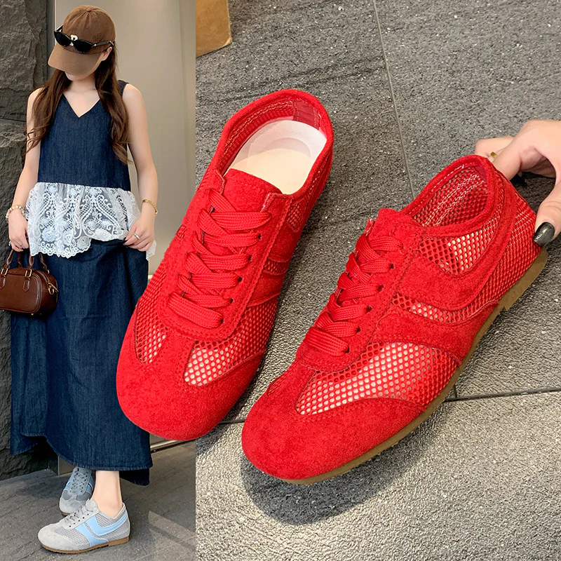 Damen Atmungsaktive Sneakers mit flexiblem Design und komfortabler Dämpfung Heidi Mode - Image 2