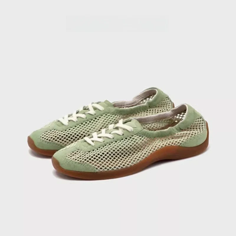 Damen Atmungsaktive Sneakers mit flexiblem Netzmaterial Heidi Mode - Image 6