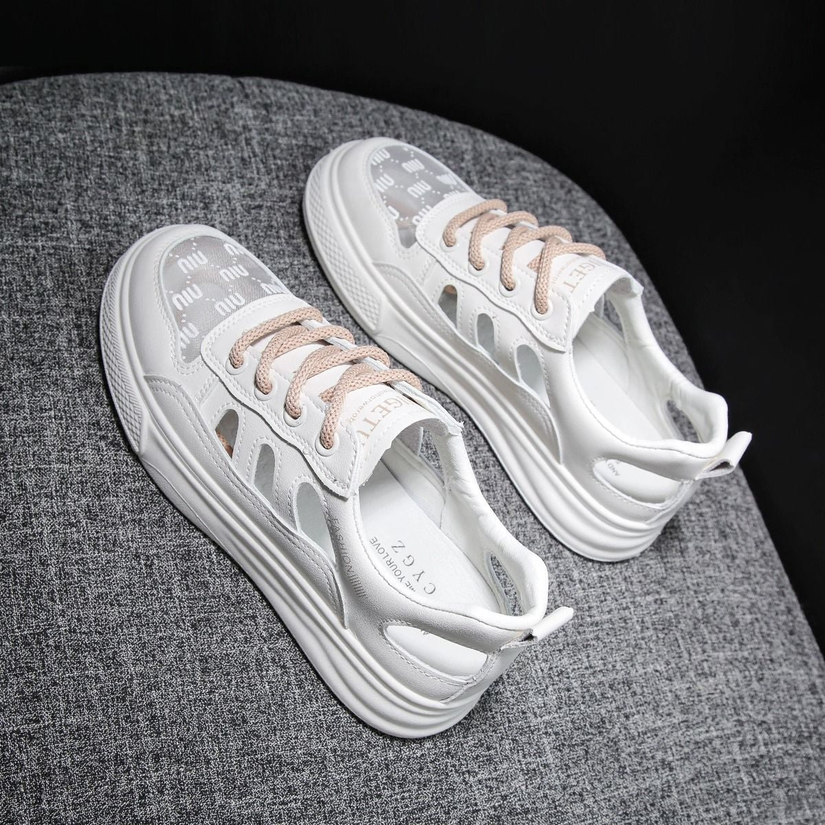 Damen Atmungsaktive Sneakers mit innovativem Design und flexiblem Obermaterial Heidi Mode - Image 4