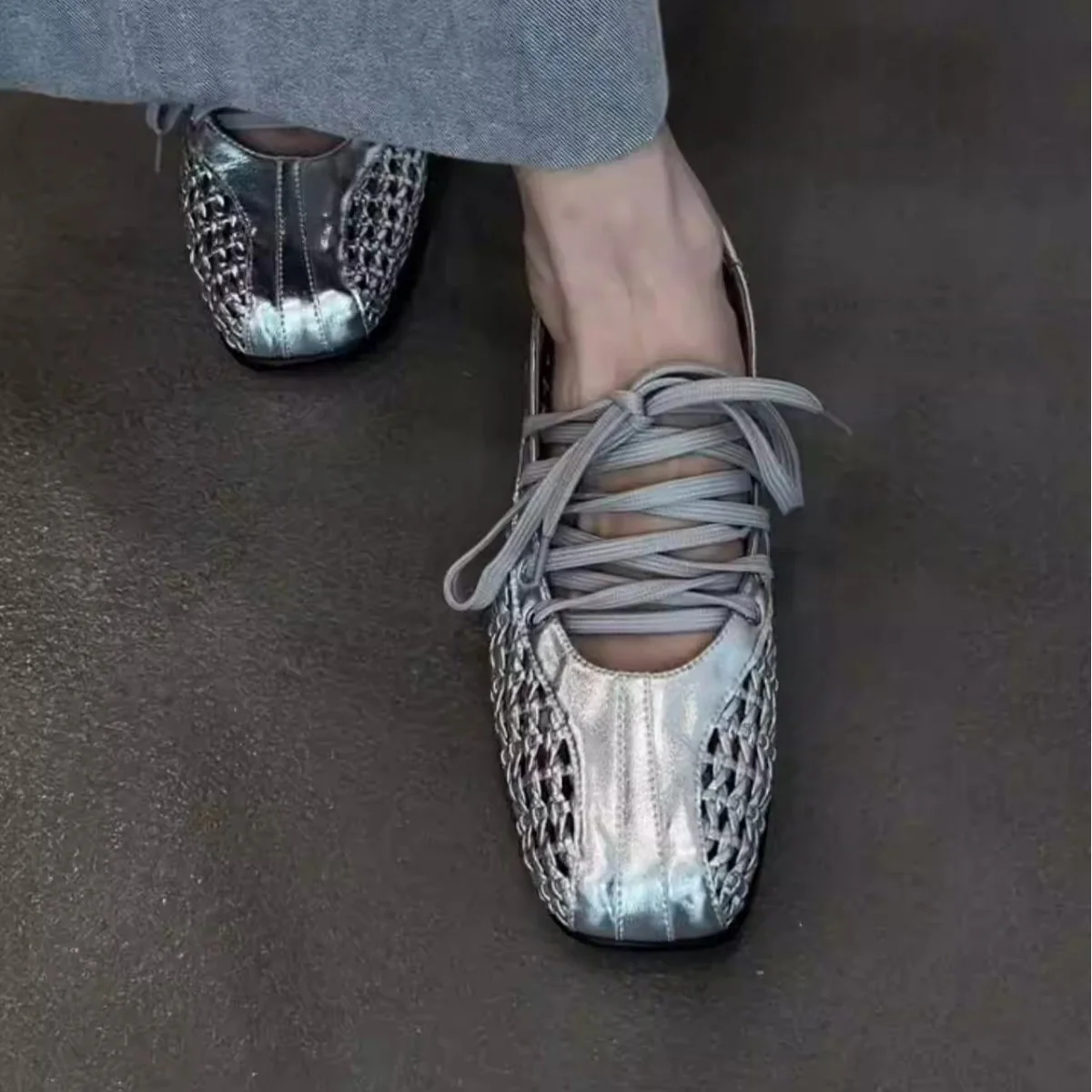Damen Atmungsaktive Sneakers mit luftiger Netzstruktur und flexibler Sohle Heidi Mode - Image 2
