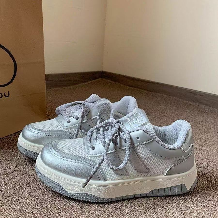Damen Atmungsaktive Sneakers mit reflektierenden Akzenten und rutschfester Sohle Heidi Mode - Image 2