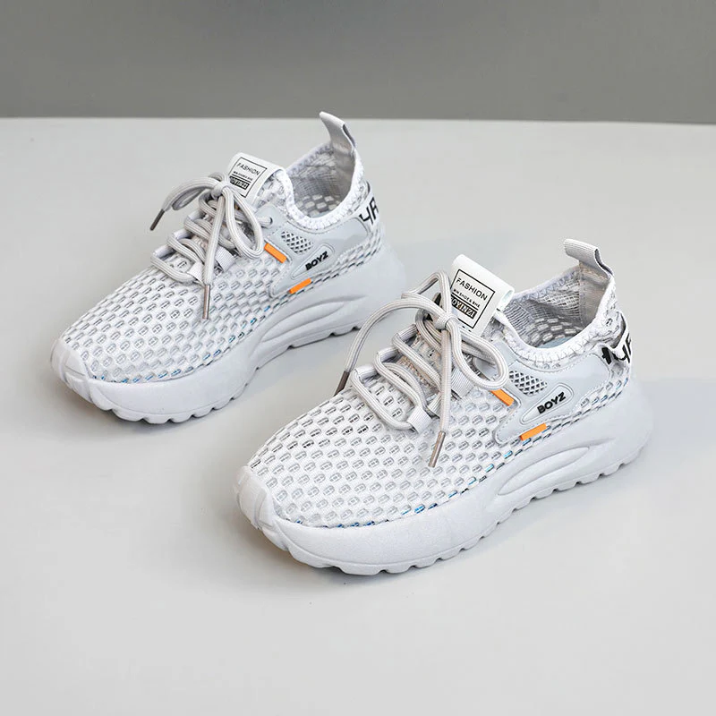 Damen atmungsaktive Sneakers mit stoßdämpfendem Profil und elastischem Schnürsystem Heidi Mode - Image 6