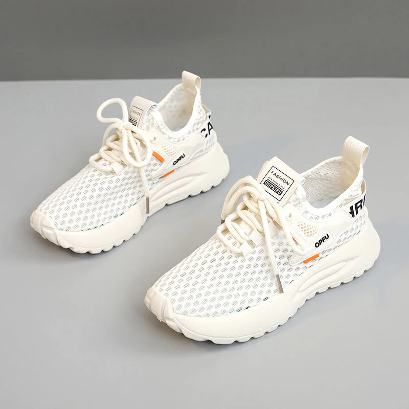 Damen atmungsaktive Sneakers mit stoßdämpfendem Profil und elastischem Schnürsystem Heidi Mode - Image 7