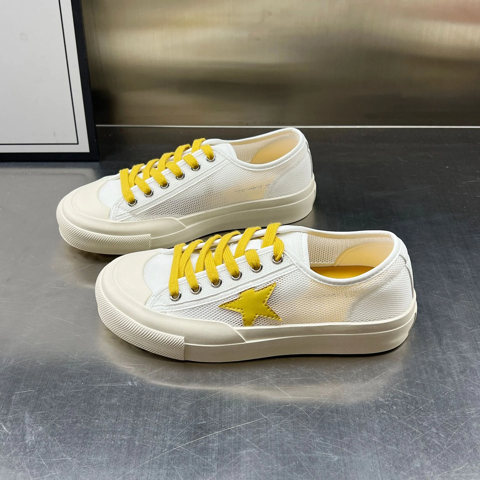 Damen Atmungsaktive Sneakers mit stylischem Mesh-Obermaterial und gemütlicher Innensohle Heidi Mode - Image 6