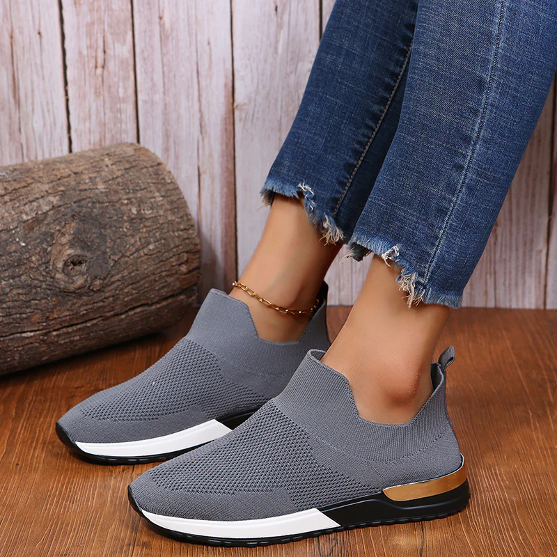Damen Atmungsaktive Sockensneaker mit rutschfester Sohle und flexibler Passform Heidi Mode - Image 3