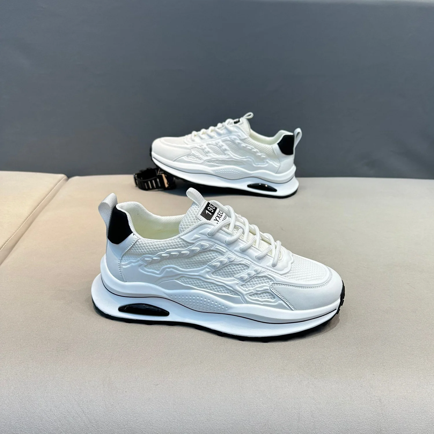 Damen Atmungsaktive Sport-Sneaker mit dämpfender Luftpolstersohle Heidi Mode - Image 2