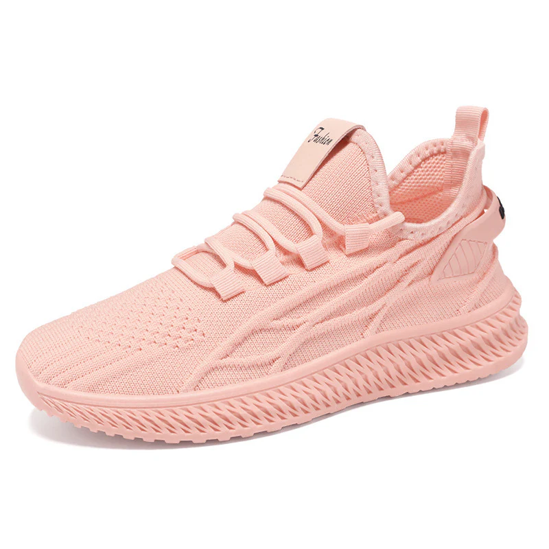 Damen Atmungsaktive Sport-Sneaker mit elastischem Obermaterial und dämpfender Sohle Heidi Mode - Image 5