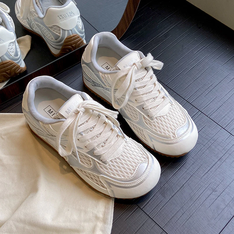 Damen Atmungsaktive Sport-Sneaker mit flexiblem Obermaterial und dämpfender Sohle Heidi Mode - Image 4