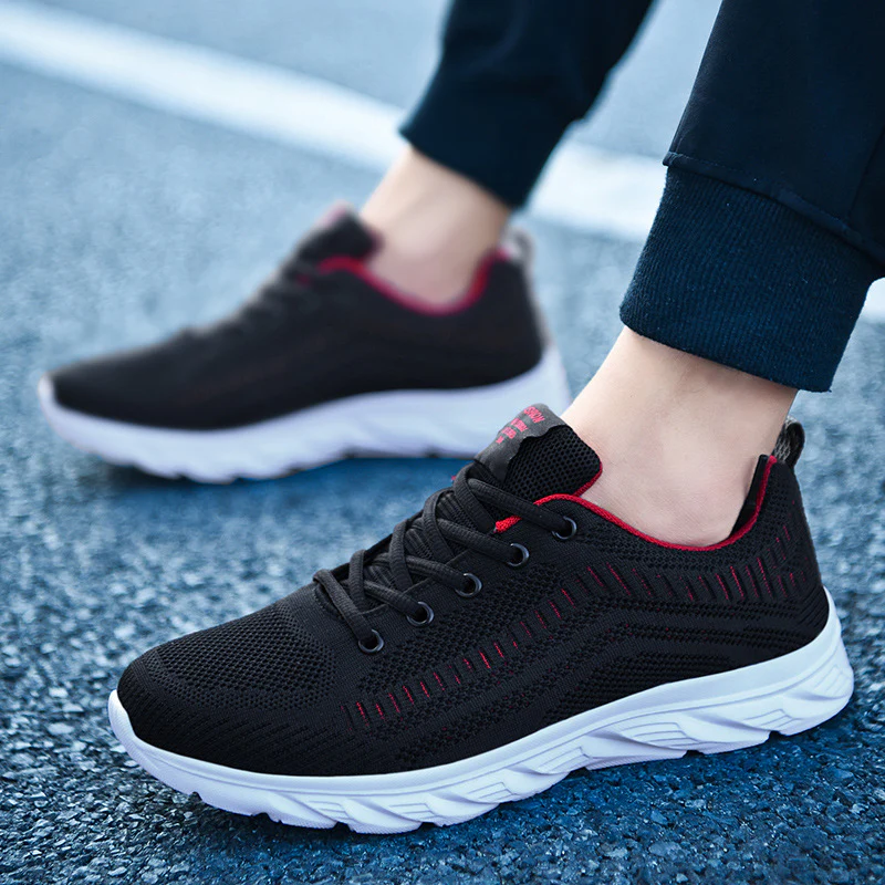 Damen atmungsaktive Sport-Sneaker mit flexiblem Sohlenprofil Heidi Mode - Image 4