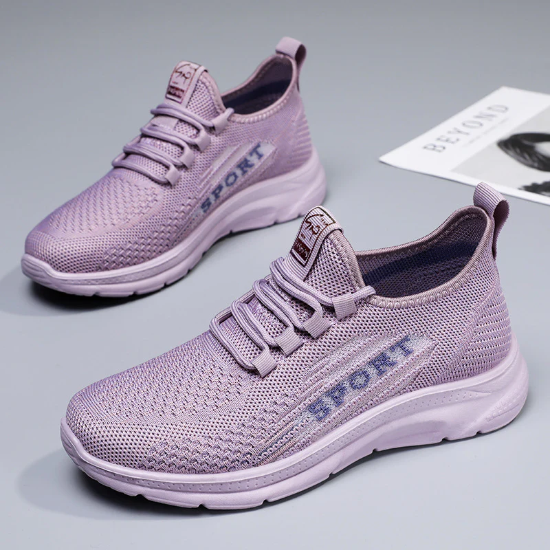 Damen Atmungsaktive Sport-Sneaker mit innovativem Schnellschnürsystem Heidi Mode - Image 3