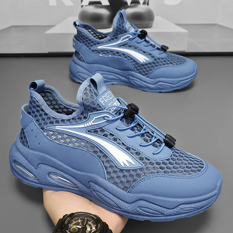 Damen Atmungsaktive Sport-Sneaker mit innovativem Schnellschnürsystem Heidi Mode - Image 4