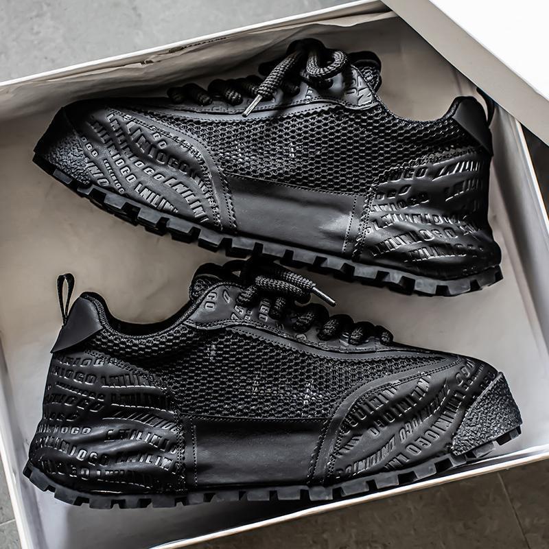 Damen atmungsaktive Sport-Sneaker mit innovativer Textur und rutschfester Sohle Heidi Mode - Image 4