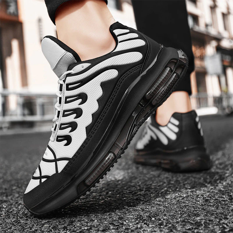 Damen Atmungsaktive Sport Sneakers mit dämpfendem Luftpolstersystem Heidi Mode - Image 2