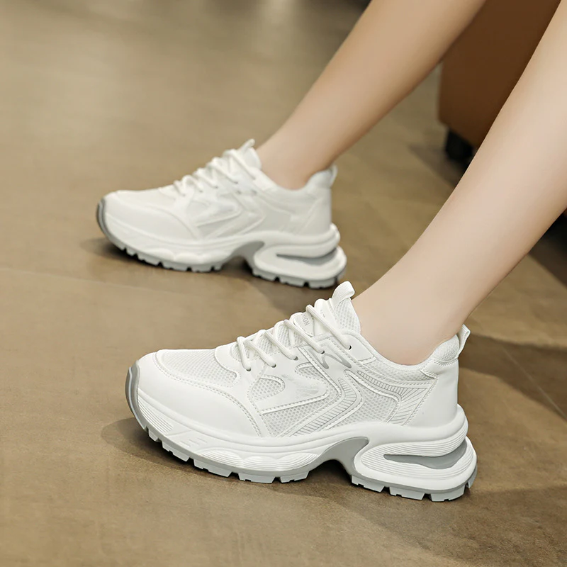 Damen atmungsaktive Sport Sneakers mit dämpfender Sohle und rutschfestem Profil Heidi Mode - Image 3