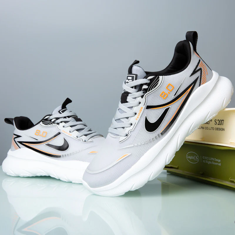 Damen Atmungsaktive Sport Sneakers mit dämpfender Sohle und rutschfester Außensohle Heidi Mode - Image 3