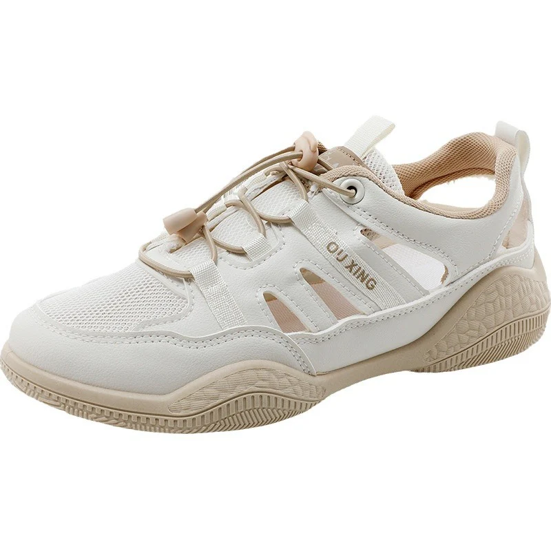 Damen Atmungsaktive Sport Sneakers mit elastischen Schnürsenkeln Heidi Mode - Image 5