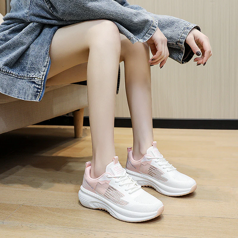 Damen Atmungsaktive Sport Sneakers mit Flexibilität und Federung Heidi Mode - Image 3